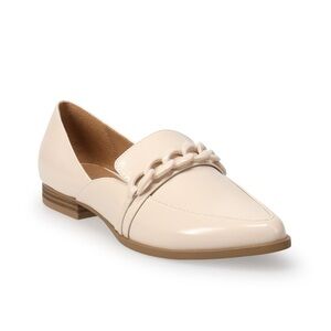 LC Lauren Conrad Demii chain women's loafers